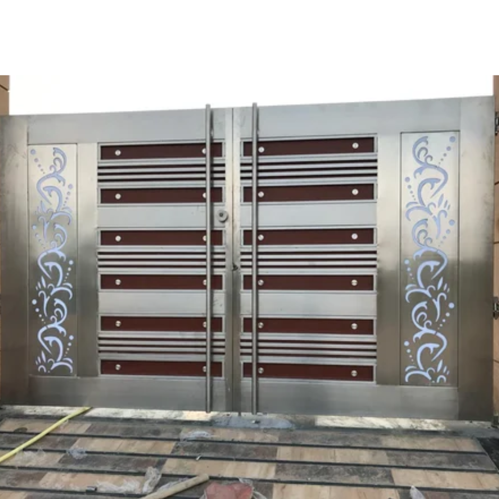 Steel Main Gate In Sadiq Nagar